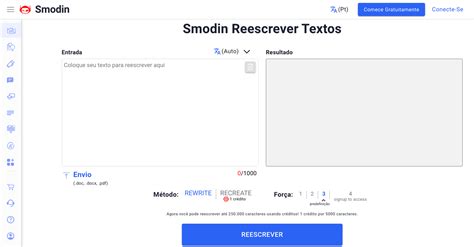 smodin plagio|Reescrever Texto IA